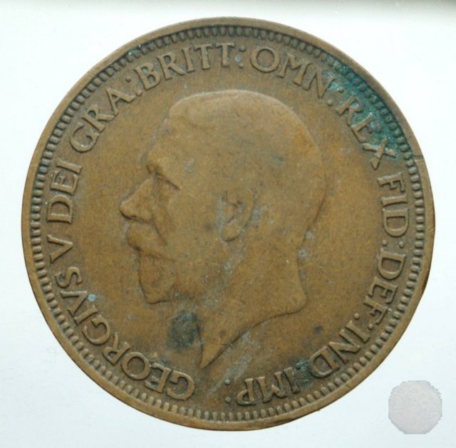 1/2 PENNY III TIPO 1931 (Londra)