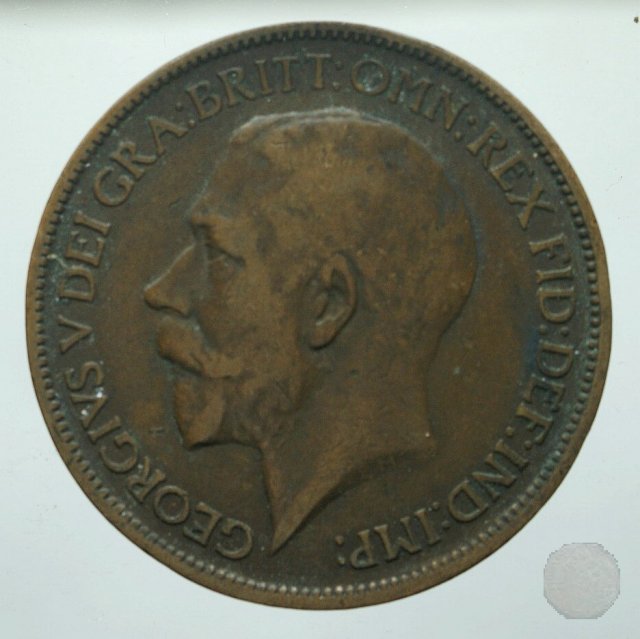 1/2 PENNY I TIPO 1916 (Londra)