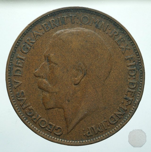 1/2 PENNY I TIPO 1924 (Londra)