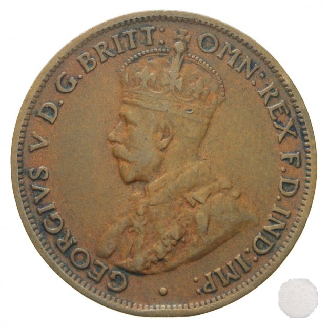 1/2 PENNY 1929 (Melbourne)