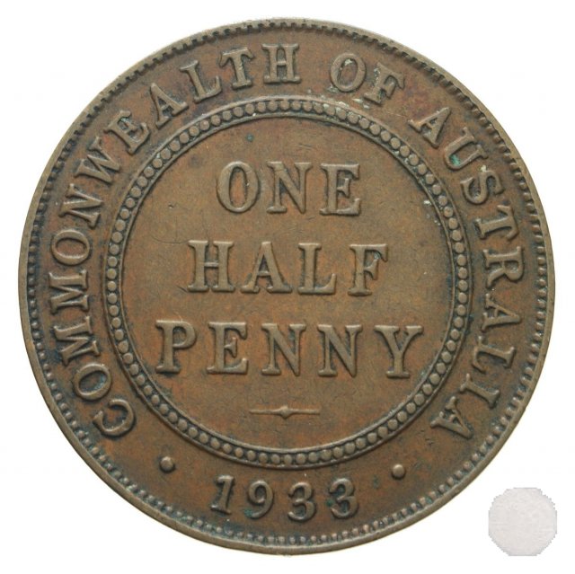 1/2 PENNY 1933 (Melbourne)