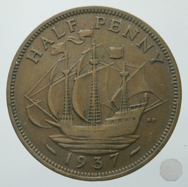 1/2 PENNY 1937 (Londra)