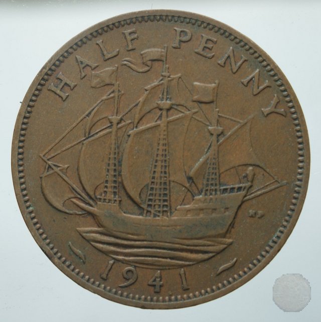 1/2 PENNY 1941 (Londra)