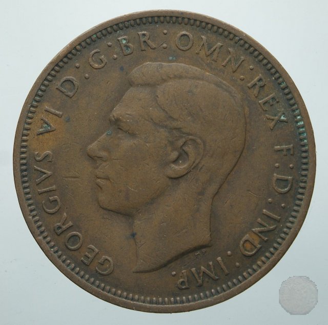 1/2 PENNY 1945 (Londra)