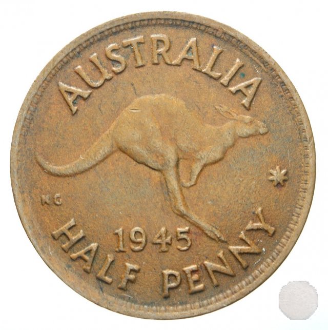 1/2 PENNY 1945 (Perth)