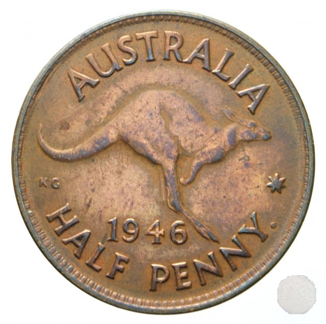 1/2 PENNY 1946 (Perth)