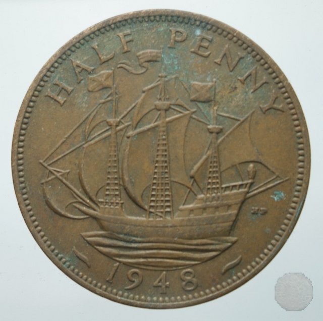 1/2 PENNY 1948 (Londra)