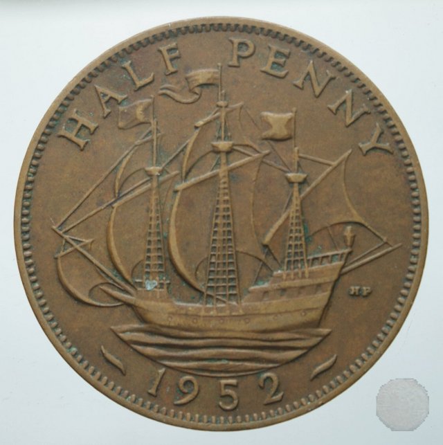 1/2 PENNY 1952 (Londra)