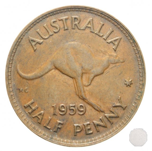 1/2 PENNY 1959 (Melbourne)