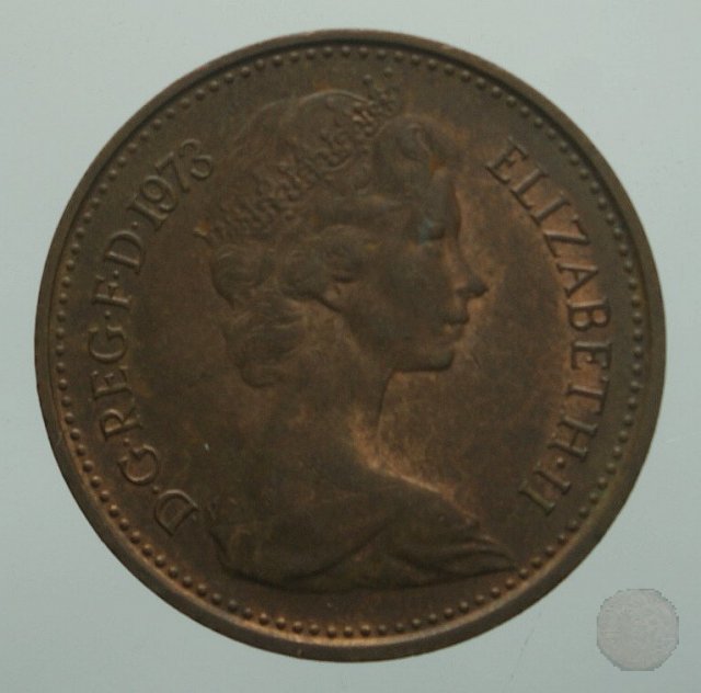 1/2 new penny 1973 (Londra)