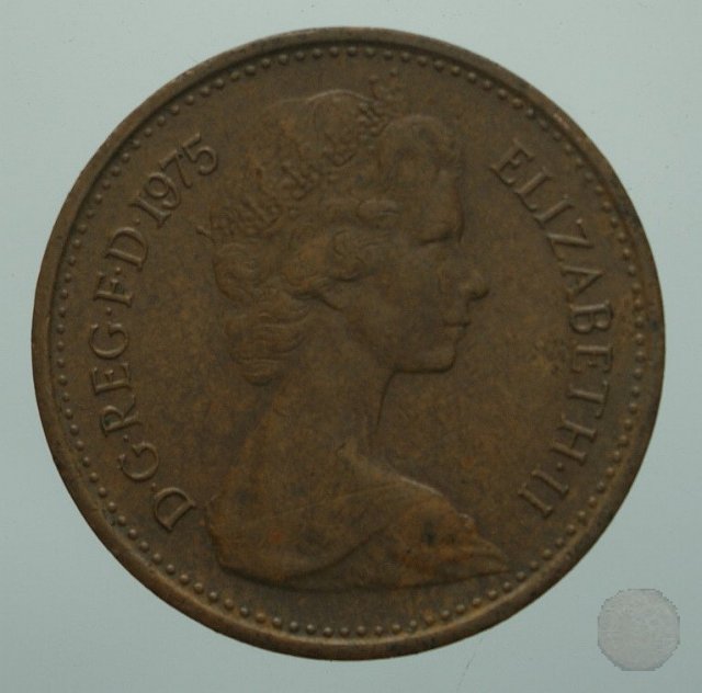 1/2 new penny 1975 (Londra)