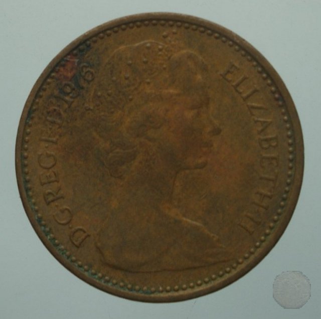 1/2 new penny 1976 (Londra)