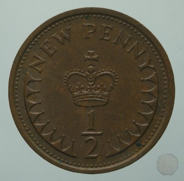 1/2 new penny 1977 (Londra)