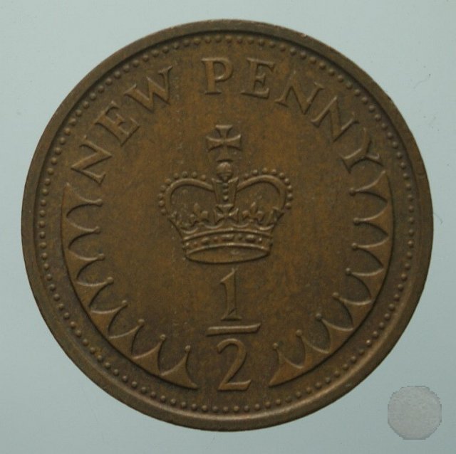 1/2 new penny 1978 (Londra)