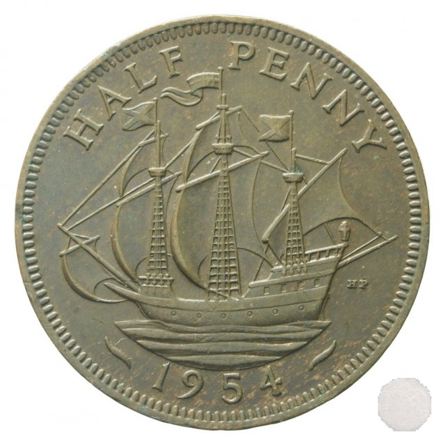 1/2 penny 1954 (Londra)