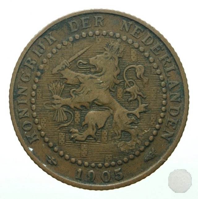 1 CENT II tipo 1905 (Utrecht)