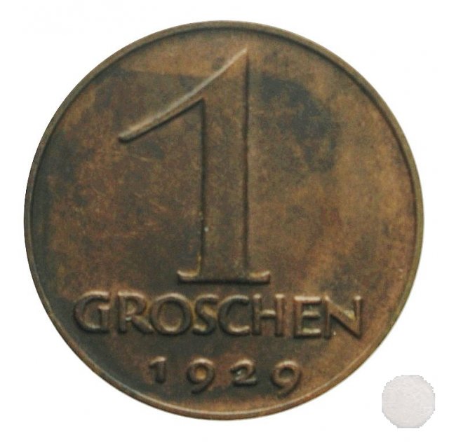 1 GROSCHEN 1929 (Vienna)