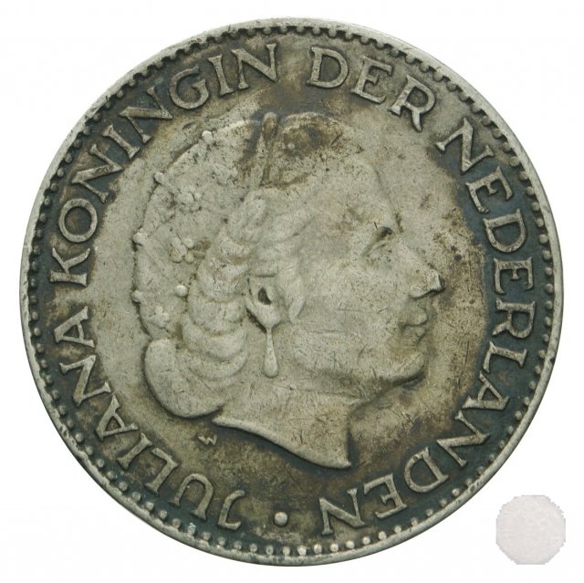 1 GULDEN Argento 1956 (Utrecht)