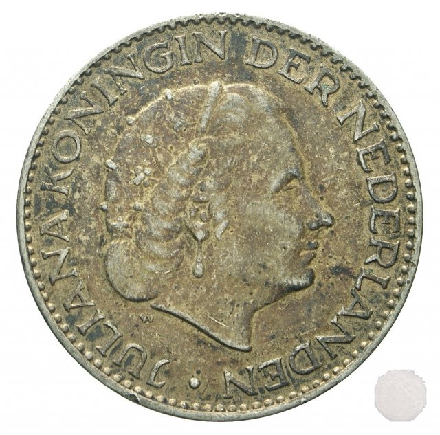 1 GULDEN Argento 1957 (Utrecht)