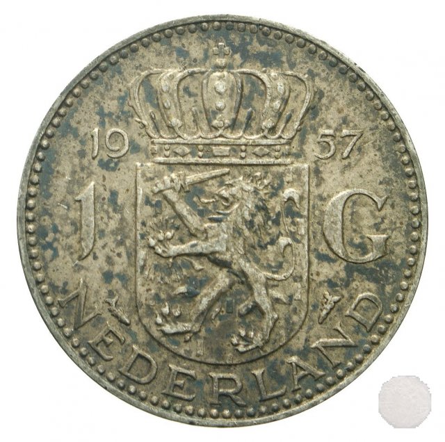 1 GULDEN Argento 1957 (Utrecht)