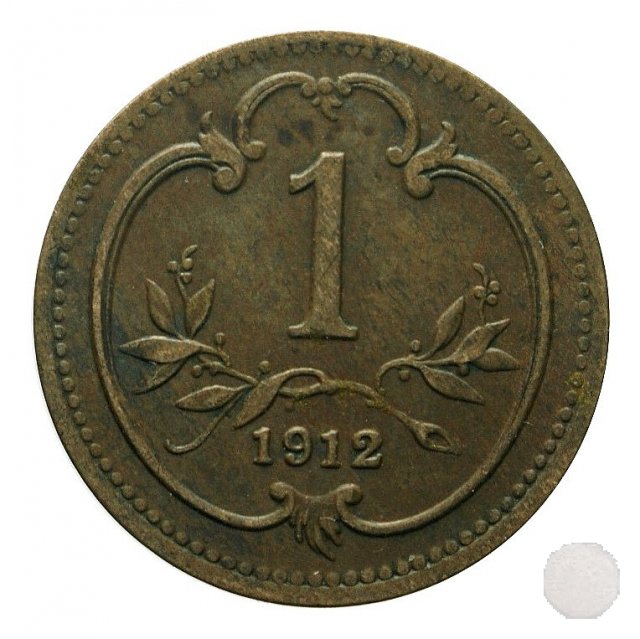 1 HELLER 1912 (Vienna)