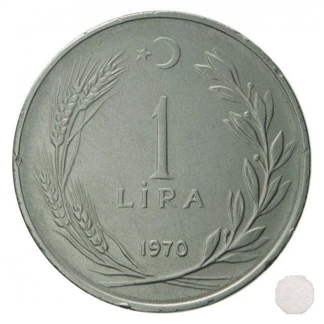 1 LIRA III tipo 1970 (Istambul)