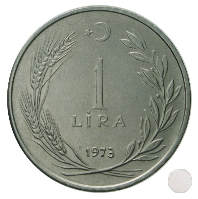 1 LIRA III tipo 1973 (Istambul)