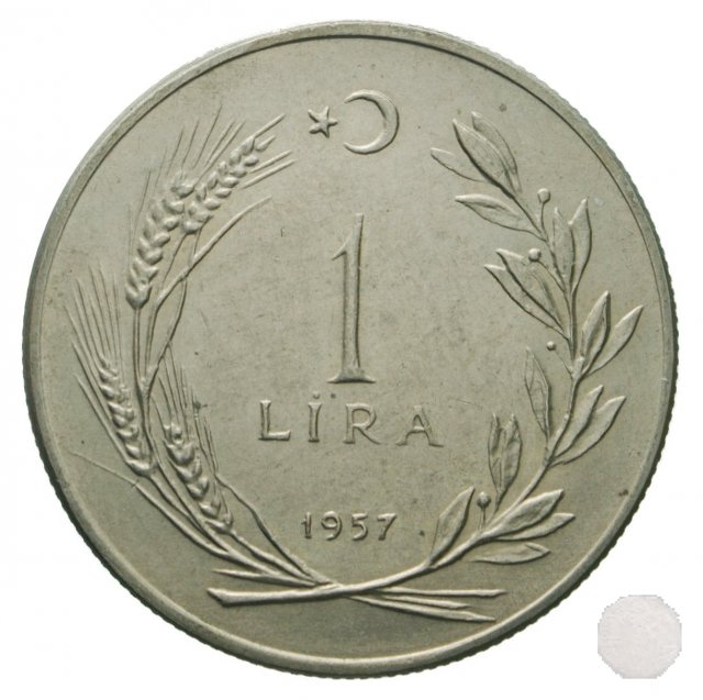 1 LIRA I tipo 1957 (Istambul)