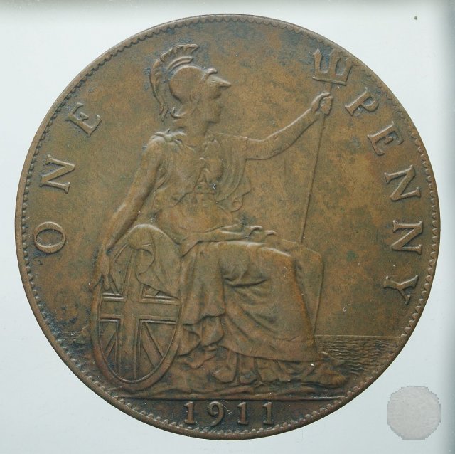 1 PENNY I TIPO 1911 (Londra)