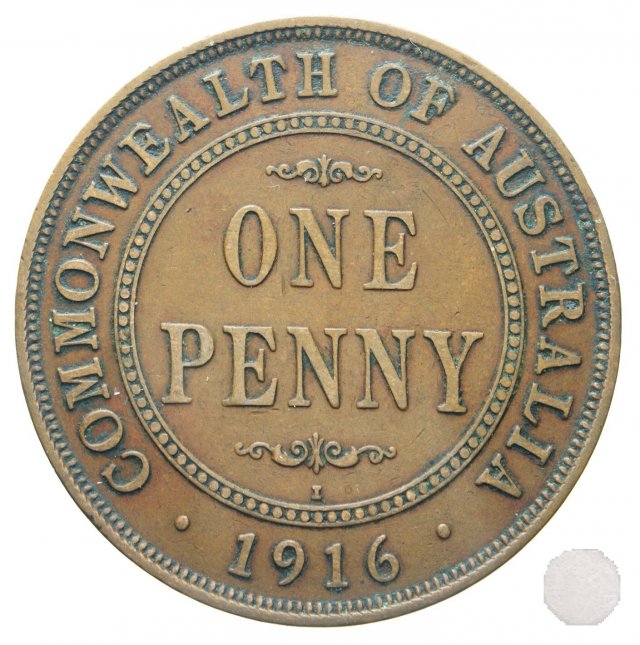 1 PENNY 1916 (Calcutta)