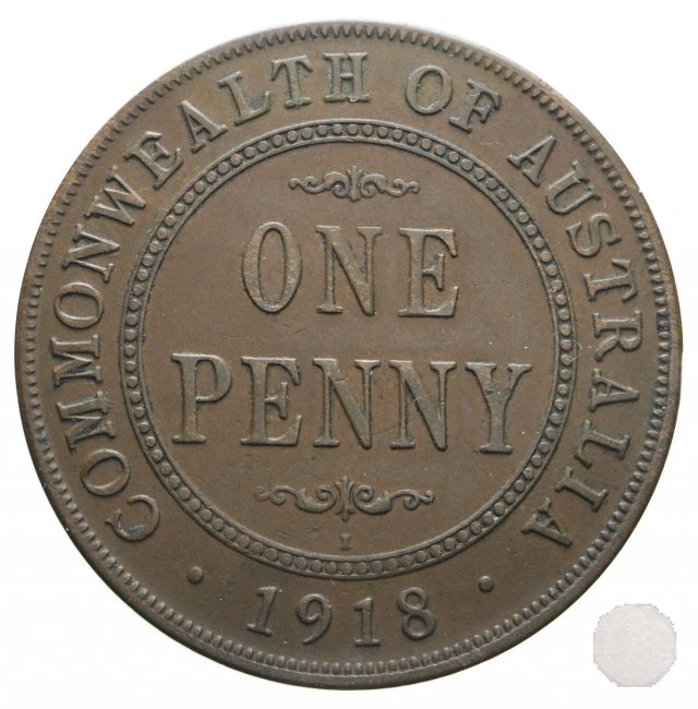 1 PENNY 1918 (Calcutta)