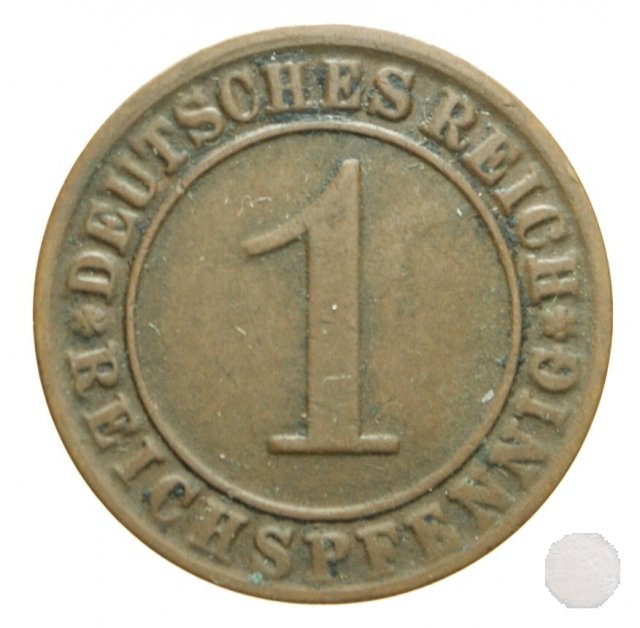 1 REICHSPFENNIG 1925 (Karlsruhe)