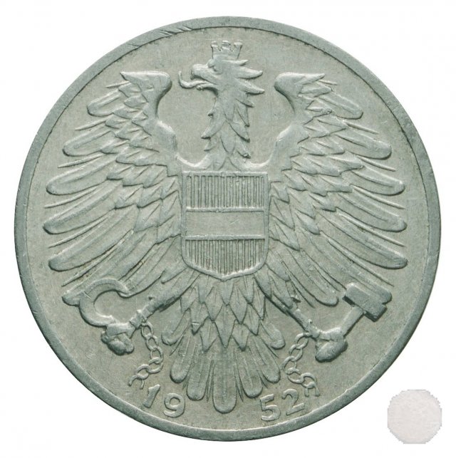 1 SCHILLING 1952 (Vienna)