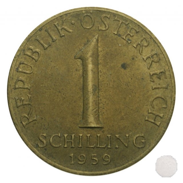 1 SCHILLING 1959 (Vienna)