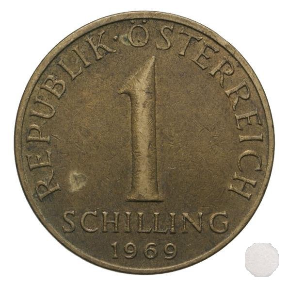 1 SCHILLING 1969 (Vienna)