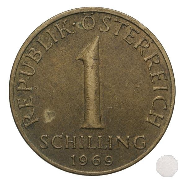 1 SCHILLING 1969 (Vienna)