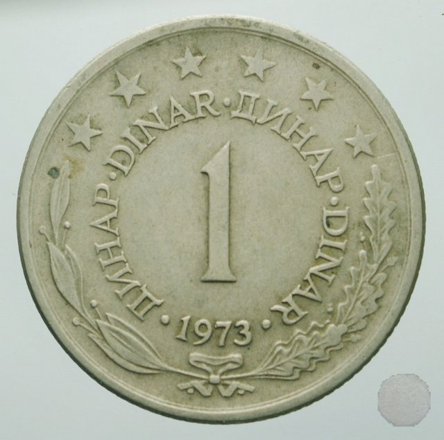 1 dinar IV tipo 1973