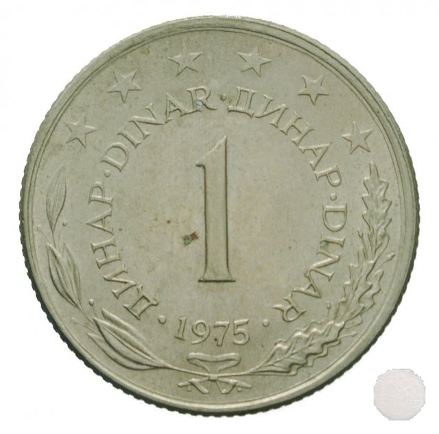 1 dinar IV tipo 1975