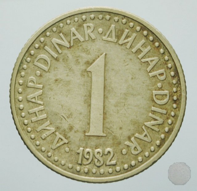 1 dinar VI tipo 1982