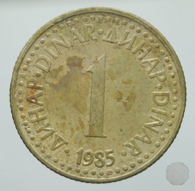 1 dinar VI tipo 1985