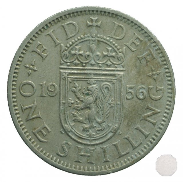 1 shilling II tipo 1956 (Londra)