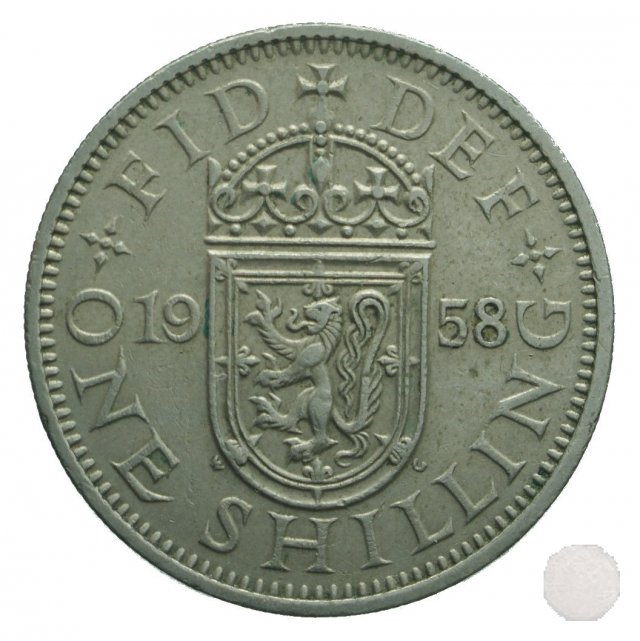 1 shilling II tipo 1957 (Londra)