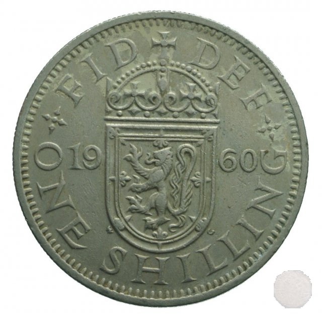1 shilling II tipo 1960 (Londra)