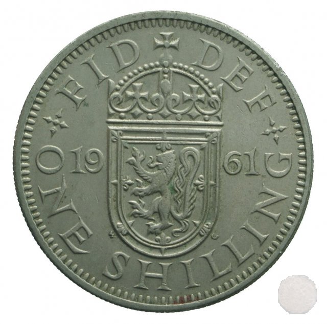 1 shilling II tipo 1961 (Londra)