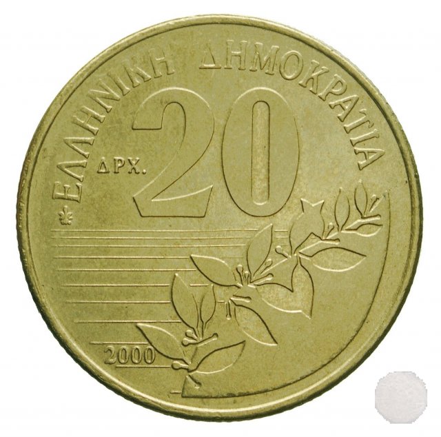 20 DRACHMES 2000 (Atena)