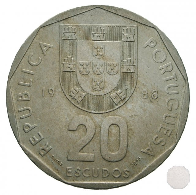 20 ESCUDOS 1988 (Lisbon)