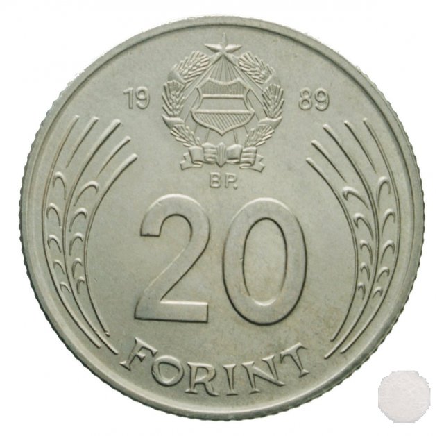 20 FORINT 1989 (Budapest)