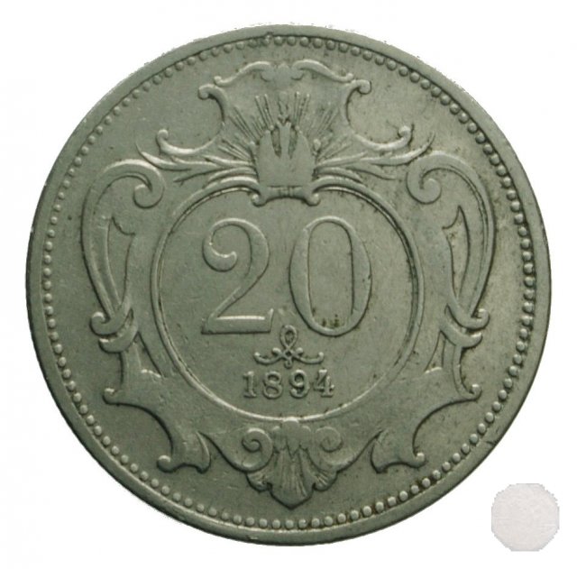 20 HELLER I tipo 1894 (Vienna)