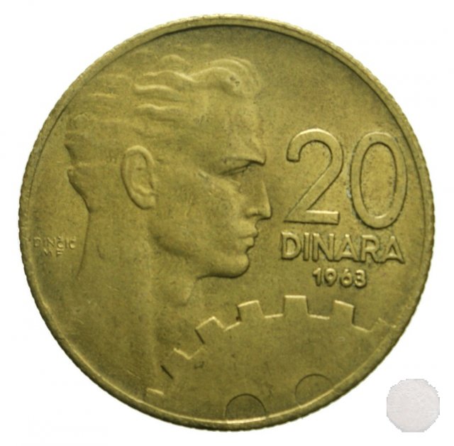 20 dinara 1963 (Belgrad)