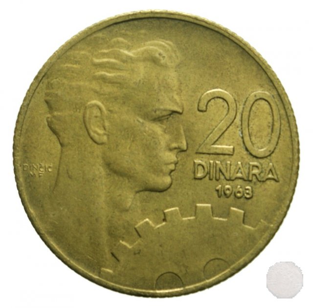 20 dinara 1963 (Belgrad)